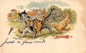 Raphael Tuck & Sons Serie Artist Louis Wain unused 