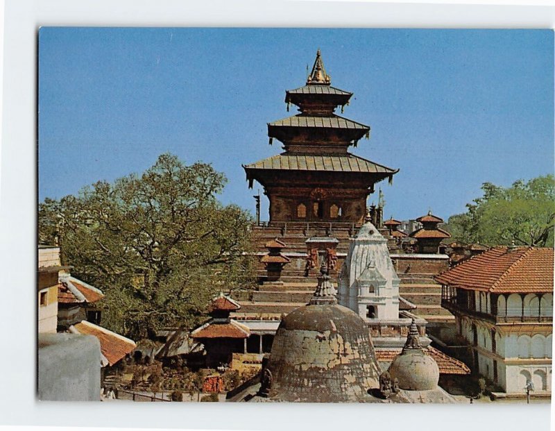 Postcard Taleju Temple, Kathmandu, Nepal