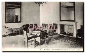 Postcard Old House Ajaccio Napoleon 1st Salon of Madame mother