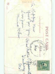 Divided-Back NEW YEAR SCENE Great Postcard AA1936