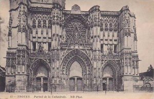 France Troyes Portail de la Cathedrale 1912