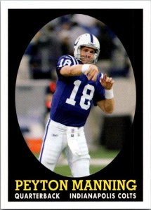 2007 Topps Football Card Peyton Manning Indianapolis Colts sk20770