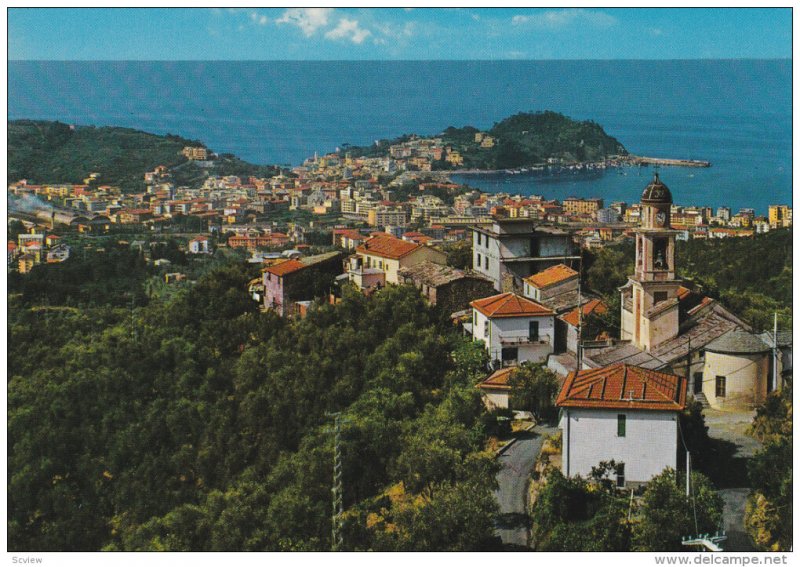 SESTRI LEVANTE, Italy, 1950--1970´s; General View