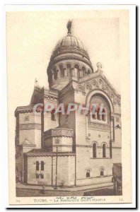 Tours Old Postcard Basilica Saint Martin