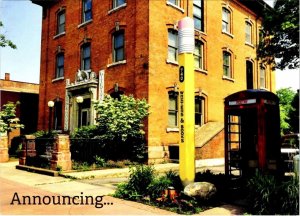 NY, Rochester WRITER'S & BOOKS Joe Flaherty Retirement HUGE PENCIL  5X7 Postcard