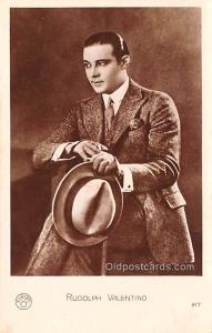 Rudolph Valentino Movie Star Actor Actress Film Star Postcard, Old Vintage An...