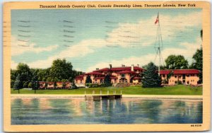 M-70540 Thousand Islands Country Club Canada Steamship Lines Thousand Island ...