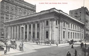 Chicago Illinois c1910 Postcard Illinois Trust & Savings Bank