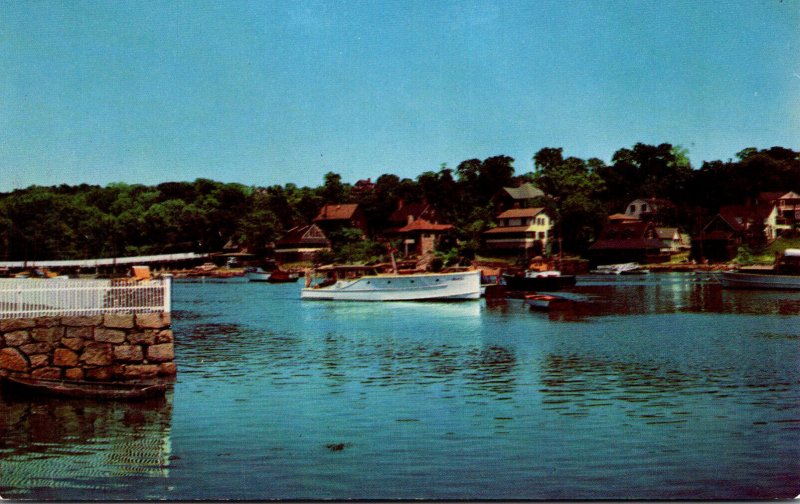 Massachusetts Anniquan View Of Annisquam Harbor