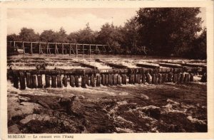 CPA Mimizan les Bains Le Courant vers l'etang (1263495)