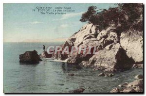 Postcard Old French Riviera Toulon Pin Wales