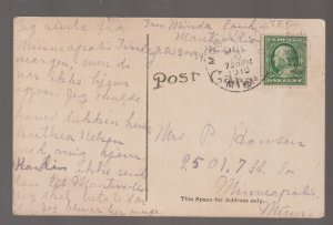 Montevideo MINNESOTA 1910 CARNEGIE LIBRARY #2 B1