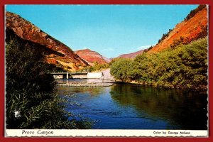 Utah, Provo - Canyon & River - [UT-093X]