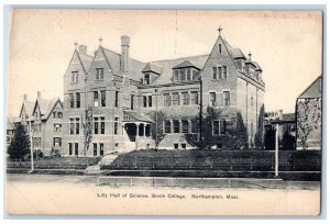 c1905 Lilly Hall Of Science Smith College Building View Northampton MA Postcard