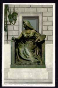 Bela L Pratt Statue,Boston Public Library,Boston,MA