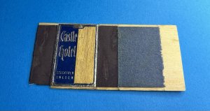 Castle hotel Stockholm sweden Matchbook Wood MB136