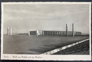 Mint Germany RPPC Postcard Berlin Olympics 1936 View Form May Field To Stadium