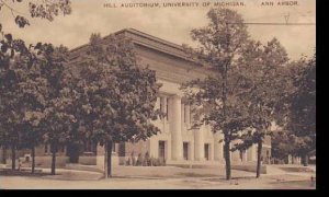 Michigan Ann Arbor Hill Auditorium  University Of Michigan  Albertype