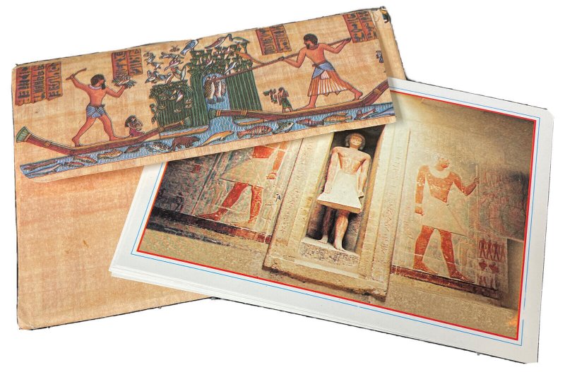 Best Wishes Egypt Landmark El-Brince Cards Postcard Set 9 Postcards