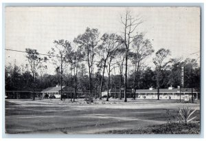 c1960s Lord Ashely Court Roadside Scene Charleston South Carolina SC Postcard 