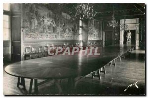 Old Postcard Pau G A The Chateau table covered with a hundred