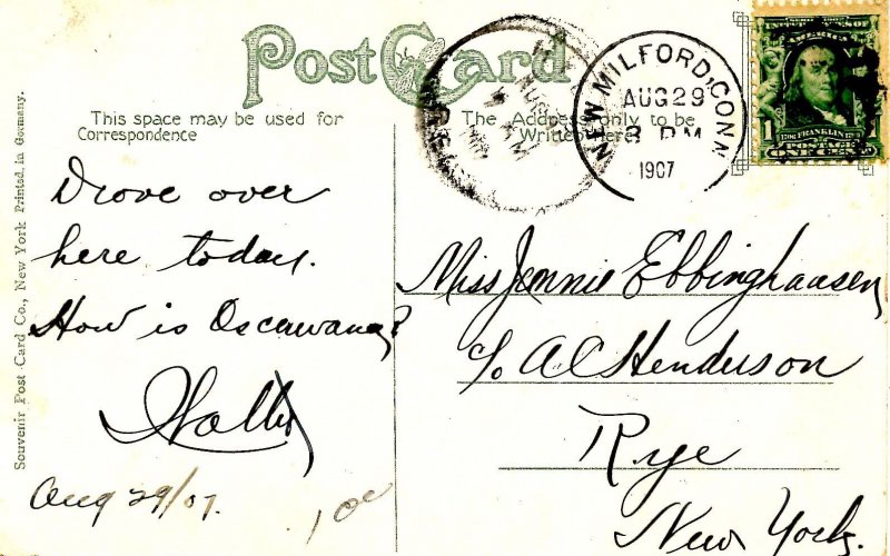 CT - New Milford. The Old Button Balls, Housatonic River