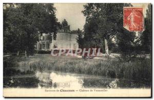 Postcard Old Thatched Chateau surroundings of Vernouillet