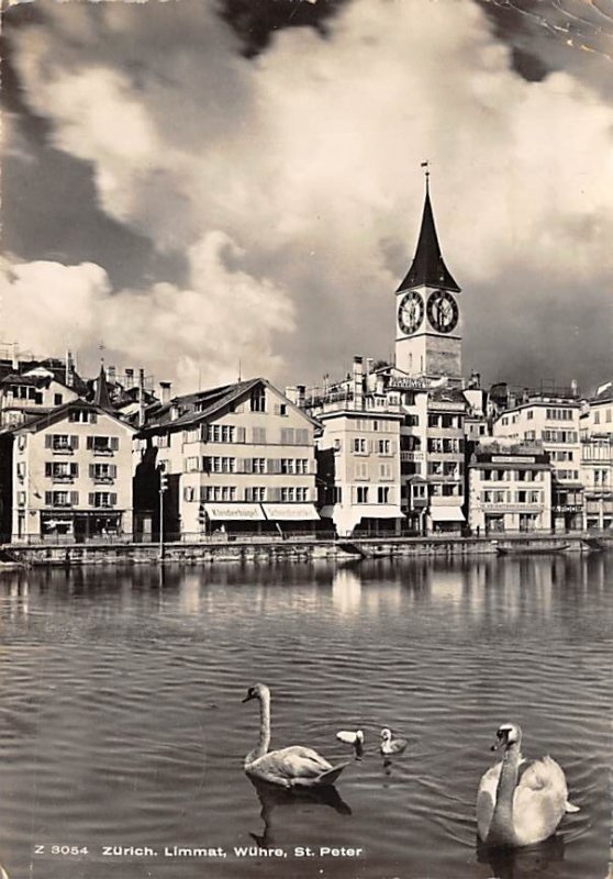 Wuhre Saint Peter Wuhre Saint Peter, Zurich Limmat