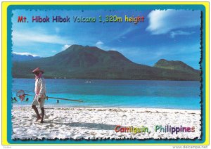 CAMIGUIN, Philippines, 1950-1970's; Mt. Hibok Hibok Volcano, Fisherman