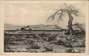 PC PAKISTAN, QUETTA, THE FORT, Vintage Postcard (b43227)