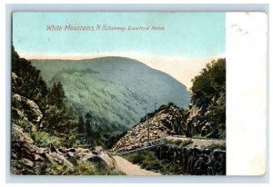 1907-10 White Mountains, N.H. Gateway, Crawford Notch. Postcard F126E