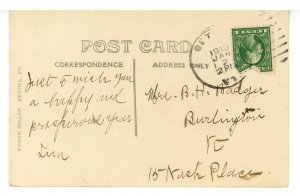 VT - Bethel. Aerial View ca 1915   RPPC   (creases)