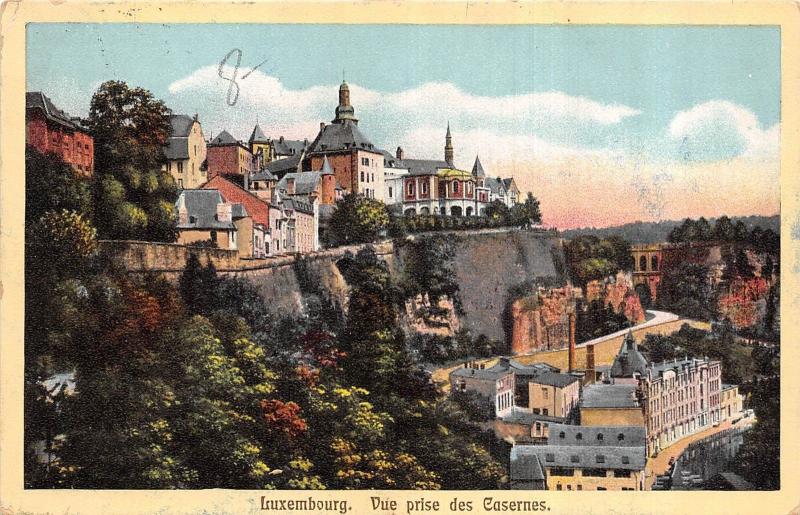 Br35756 Luxembourg Vue prise des Casernes luxembourg