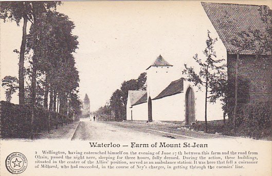 Belgium Waterloo Farm Of Mount Saint Jean