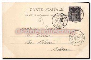 Old Postcard Chambery Castle