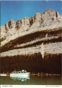 The 'Mary Schaffer' Maligne Lake Alberta AB Unused Vintage Bassani Postcard F59