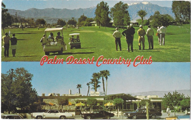 Palm Desert Country Club Golf Course in California