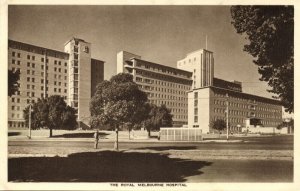 australia, VIC, MELBOURNE, The Royal Melbourne Hospital, Postcard