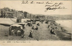 CPA MERS-les-BAINS La Plage et la Digue (808053)