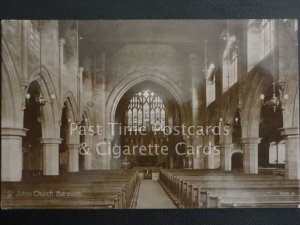 c1919 RP - St. Johns Church, Barmouth - interior / Alter