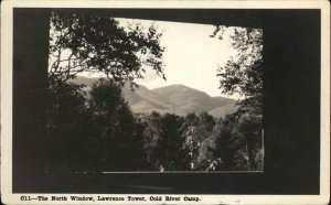 White Mountains NH Lawrence Tower Cold River Camp Chatham SHOREY RPPC