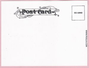 Lg Ca 1980s Pretty Lady Uncle Sam's Pants Risque Signed Munson Postcard - 1179