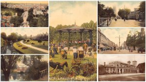 England Leamington Spa Pump Room Bandstand etc lot of 7 postcards B881