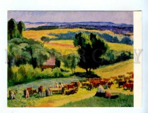 538564 1972 Lithuania Gudaitis noon Kaunas Ciurlionis Museum ed. 10000