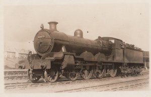 LMS Class 4-6-0 Number 14763 Antique Real Photo Train Postcard