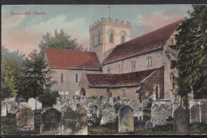 Sussex Postcard - Broadwater Church   RS1363