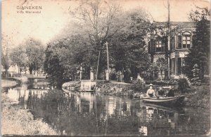 Netherlands Ginneken Villa Mariendal Vintage Postcard 04.14