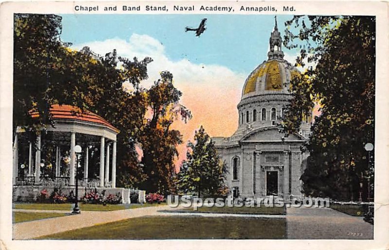 Chapel & Band Stand, Naval Academy in Annapolis, Maryland