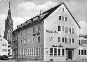 Lot 89 hotel restaurant stern ulm donau germany real photo