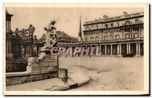 Old Postcard Nancy Place de la Carriere Government Palace